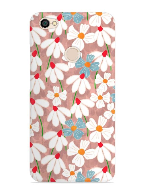 Abstract Petal Flowers Snap Case for Xiaomi Redmi Y1 Zapvi