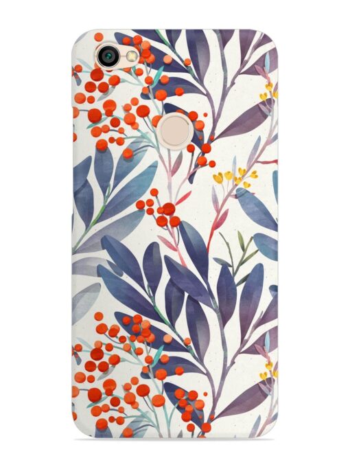 Seamless Floral Pattern Snap Case for Xiaomi Redmi Y1 Zapvi