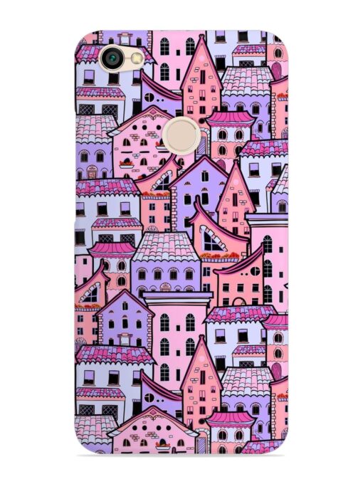 Seamless Pattern Houses Snap Case for Xiaomi Redmi Y1 Zapvi