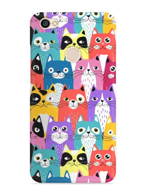 Funny Cartoon Cats Snap Case for Xiaomi Redmi Y1