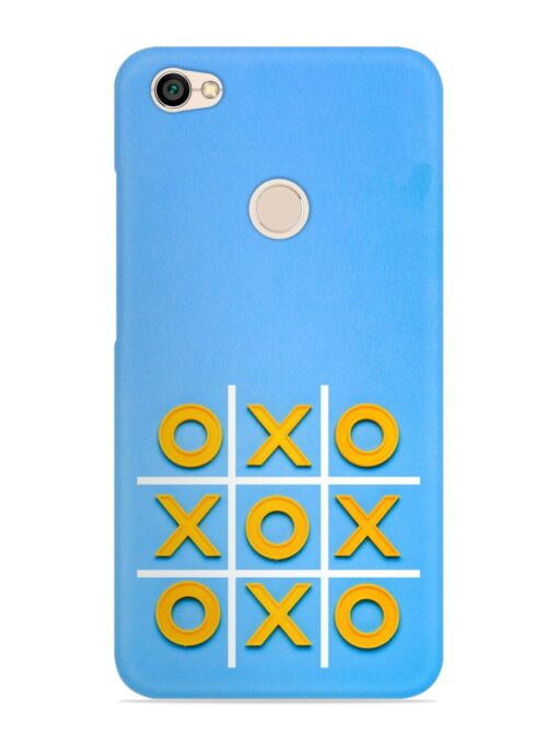 Yellow Plastic Crosses Snap Case for Xiaomi Redmi Y1 Zapvi