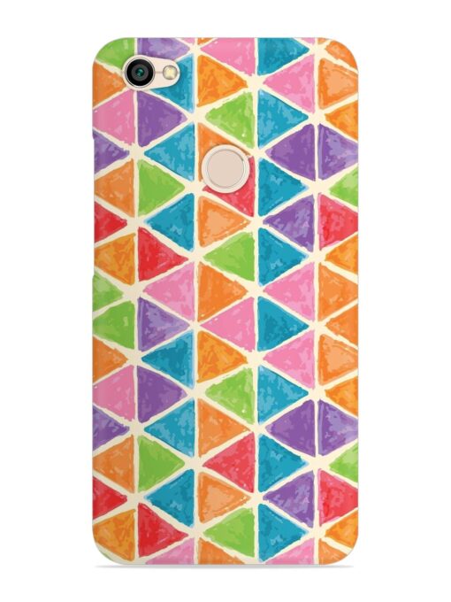 Seamless Colorful Isometric Snap Case for Xiaomi Redmi Y1 Zapvi