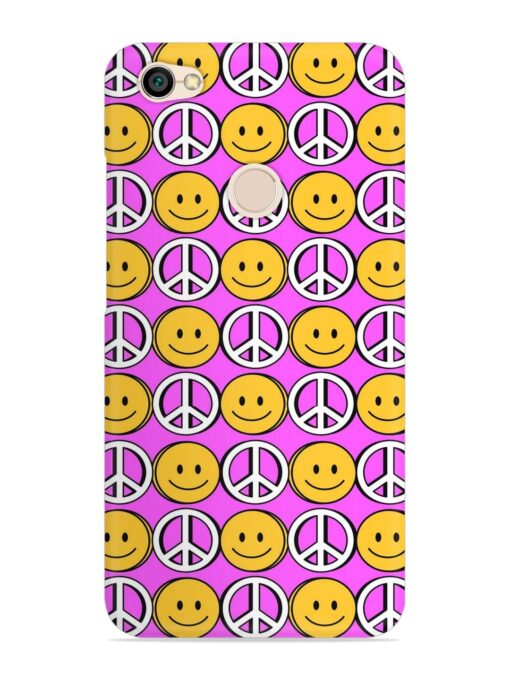 Smiley Face Peace Snap Case for Xiaomi Redmi Y1