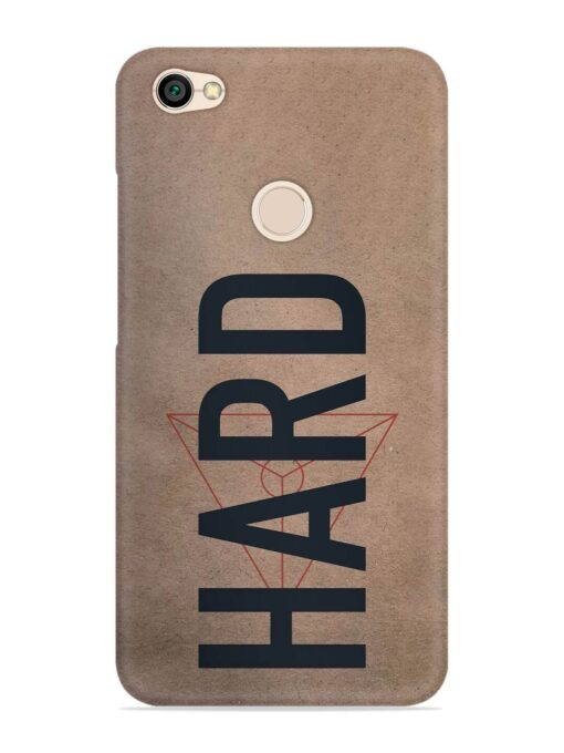 Hard Typo Snap Case for Xiaomi Redmi Y1