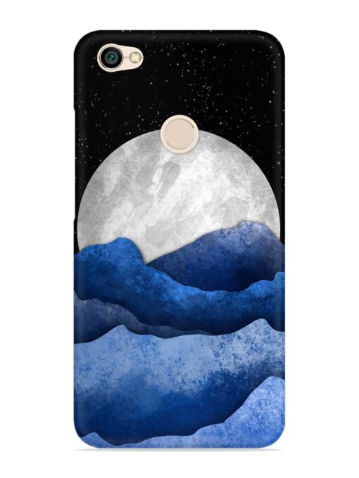 Full Moon Mountain Vector Snap Case for Xiaomi Redmi Y1 Zapvi