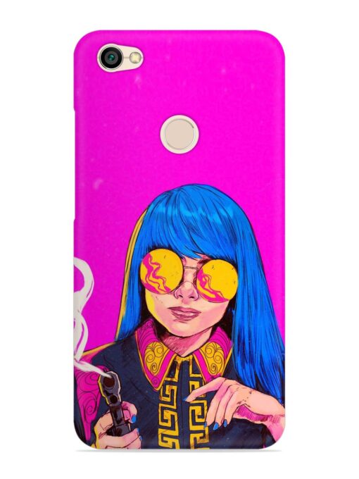 Aesthetic Anime Girl Snap Case for Xiaomi Redmi Y1