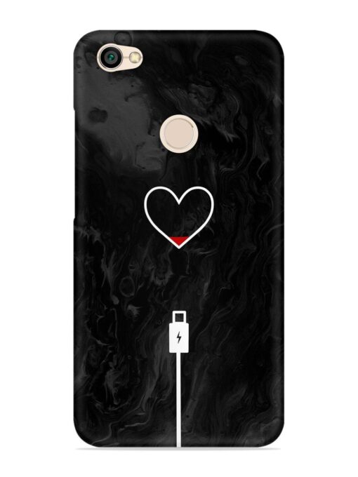 Heart Charging Vector Snap Case for Xiaomi Redmi Y1 Zapvi