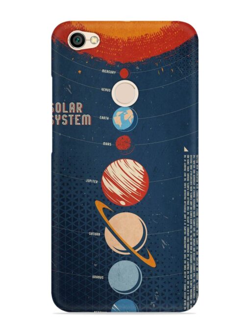 Solar System Vector Snap Case for Xiaomi Redmi Y1