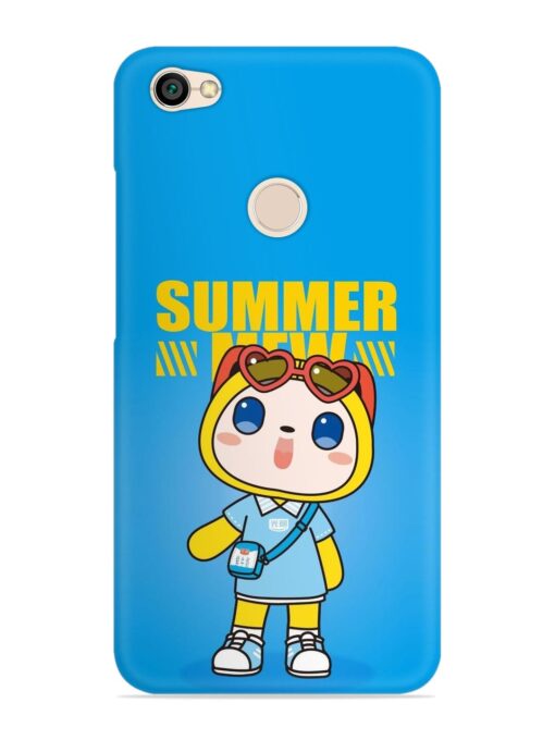 Summer Mew Cartoon Snap Case for Xiaomi Redmi Y1