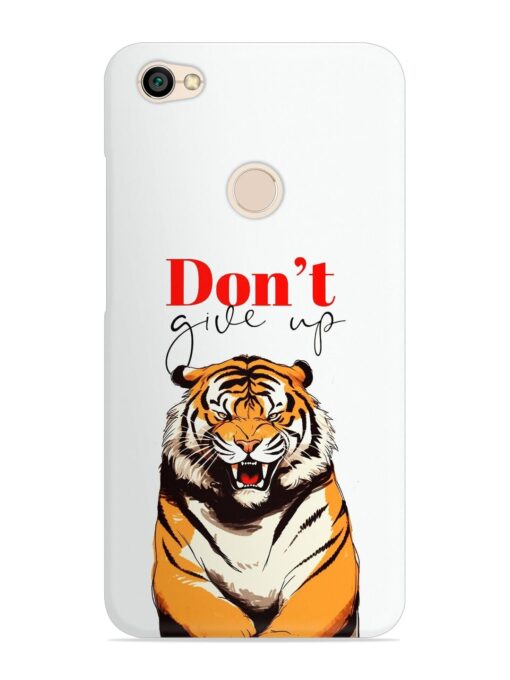 Don'T Give Up Tiger Art Snap Case for Xiaomi Redmi Y1