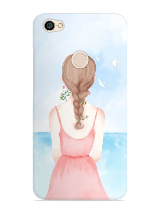 Watercolor Girl Vector Snap Case for Xiaomi Redmi Y1 Zapvi