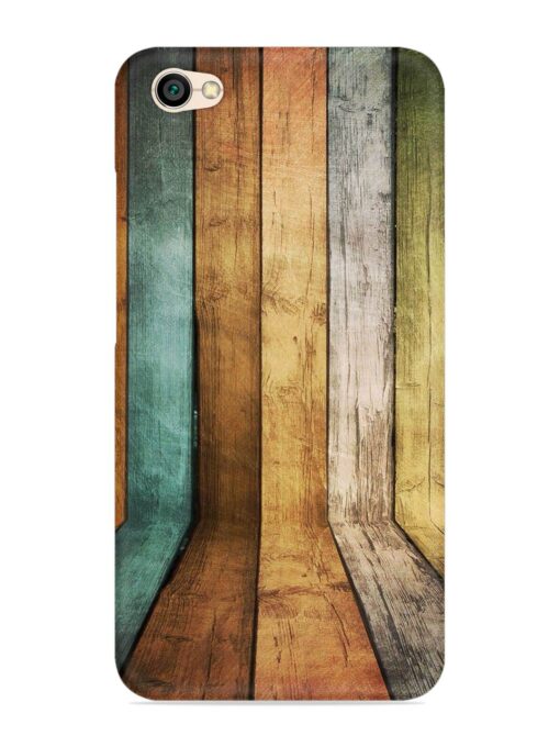 Wooden Realistic Art Snap Case for Xiaomi Redmi Y1 Lite Zapvi