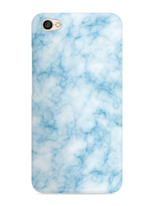 Blue White Natural Marble Snap Case for Xiaomi Redmi Y1 Lite Zapvi