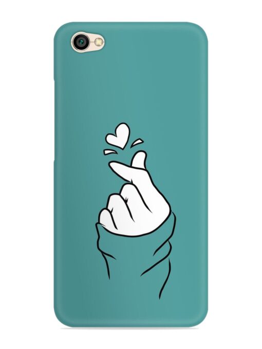 Korean Heart Sign Art Snap Case for Xiaomi Redmi Y1 Lite Zapvi