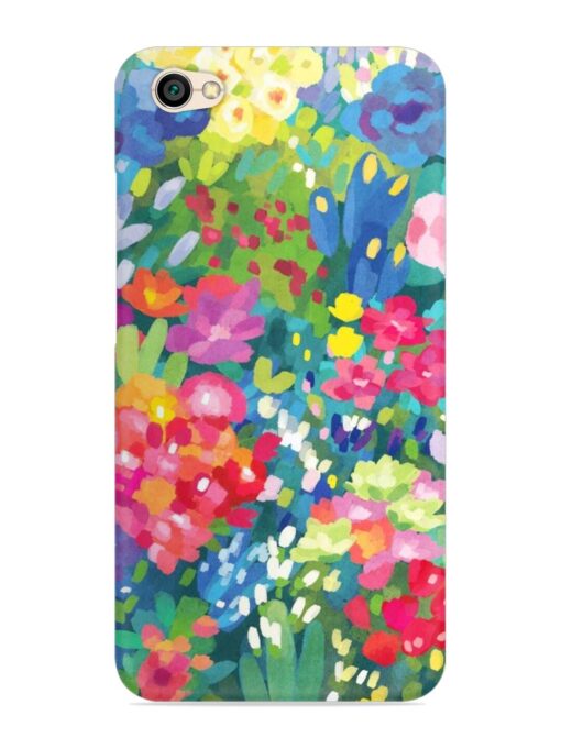 Watercolor Flower Art Snap Case for Xiaomi Redmi Y1 Lite Zapvi