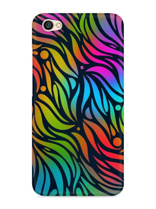 Abstract Leaf Design Snap Case for Xiaomi Redmi Y1 Lite Zapvi