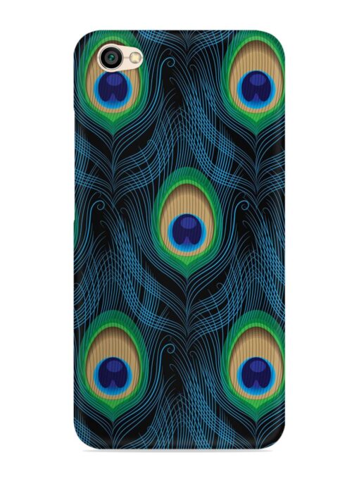 Seamless Pattern Peacock Snap Case for Xiaomi Redmi Y1 Lite Zapvi