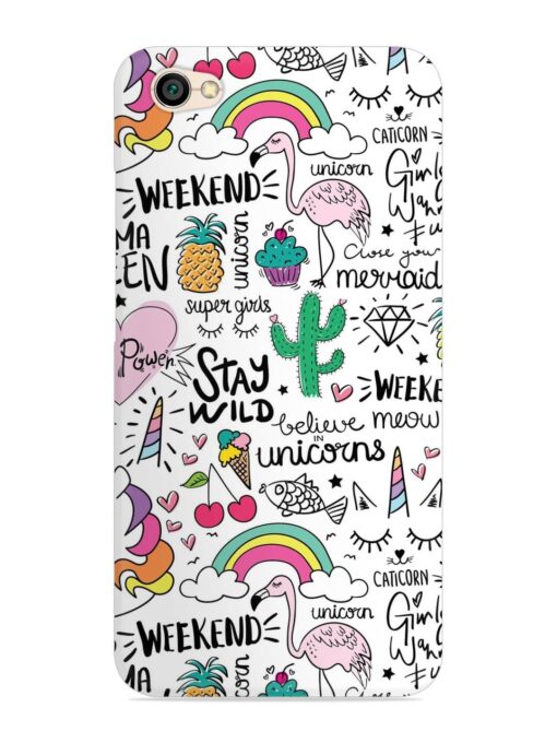 Unicorn Ice Cream Snap Case for Xiaomi Redmi Y1 Lite Zapvi