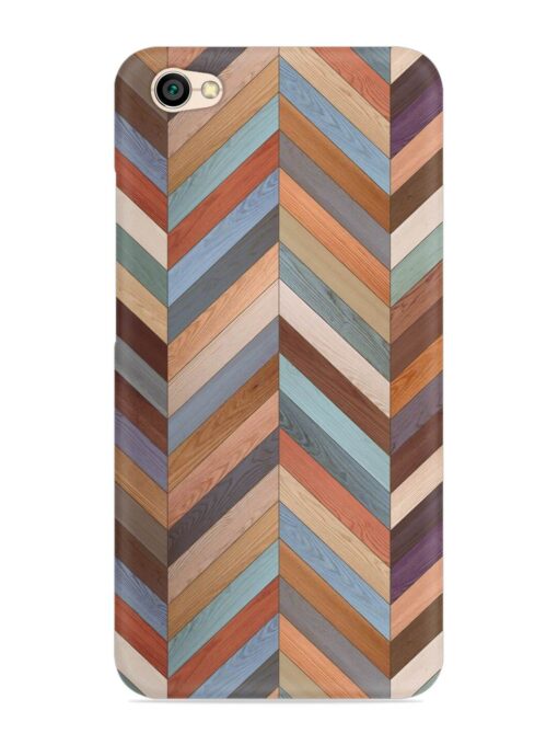 Seamless Wood Parquet Snap Case for Xiaomi Redmi Y1 Lite Zapvi