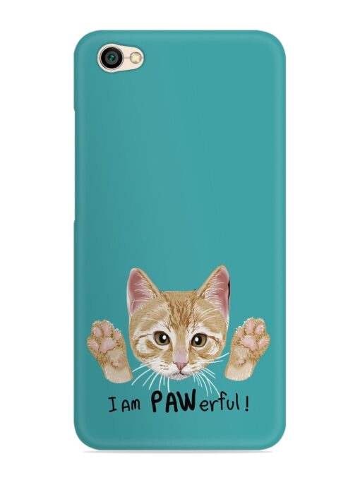 Typography Slogan Cat Snap Case for Xiaomi Redmi Y1 Lite Zapvi