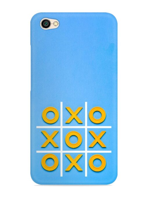 Yellow Plastic Crosses Snap Case for Xiaomi Redmi Y1 Lite Zapvi