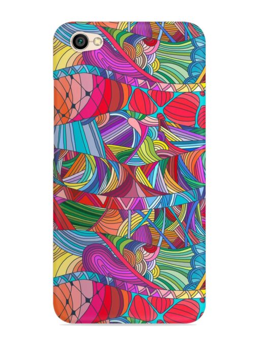 Seamless Patterns Hand Drawn Snap Case for Xiaomi Redmi Y1 Lite Zapvi