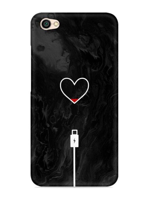 Heart Charging Vector Snap Case for Xiaomi Redmi Y1 Lite Zapvi