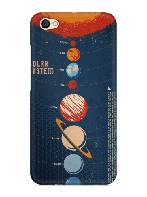 Solar System Vector Snap Case for Xiaomi Redmi Y1 Lite Zapvi