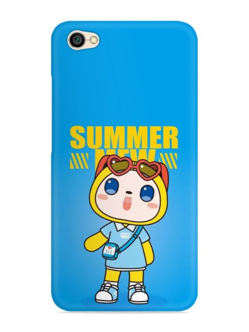 Summer Mew Cartoon Snap Case for Xiaomi Redmi Y1 Lite Zapvi