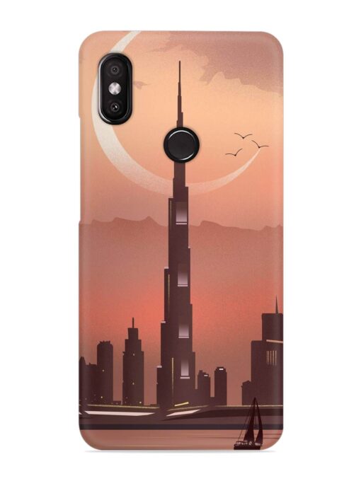 Landmark Burj Khalifa Snap Case for Xiaomi Redmi Y2 Zapvi