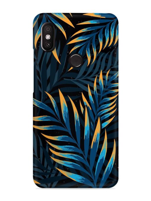 Abstract Leaf Art Snap Case for Xiaomi Redmi Y2