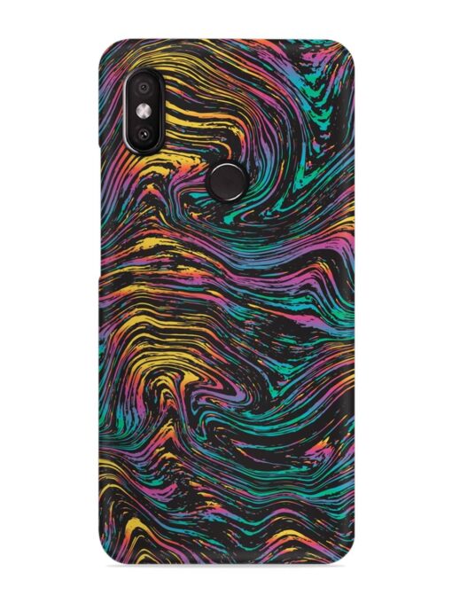 Abstract Liquid Colors Snap Case for Xiaomi Redmi Y2 Zapvi