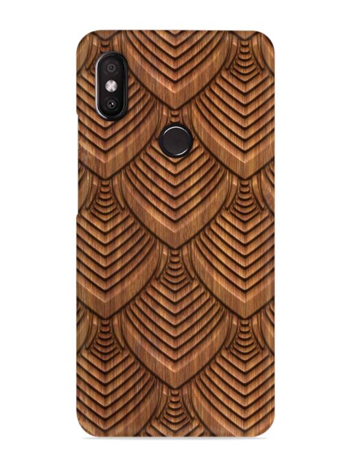 Carved Pattern On Snap Case for Xiaomi Redmi Y2 Zapvi