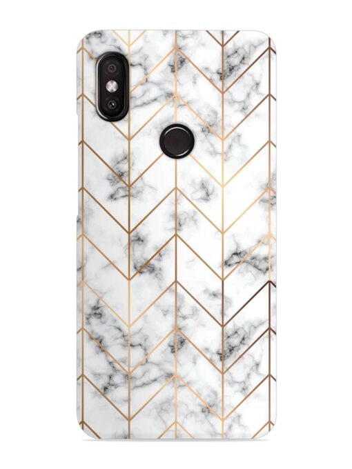 Vector Marble Texture Snap Case for Xiaomi Redmi Y2 Zapvi