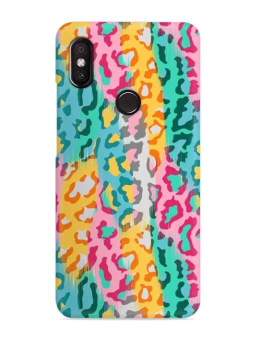 Seamless Vector Colorful Snap Case for Xiaomi Redmi Y2 Zapvi