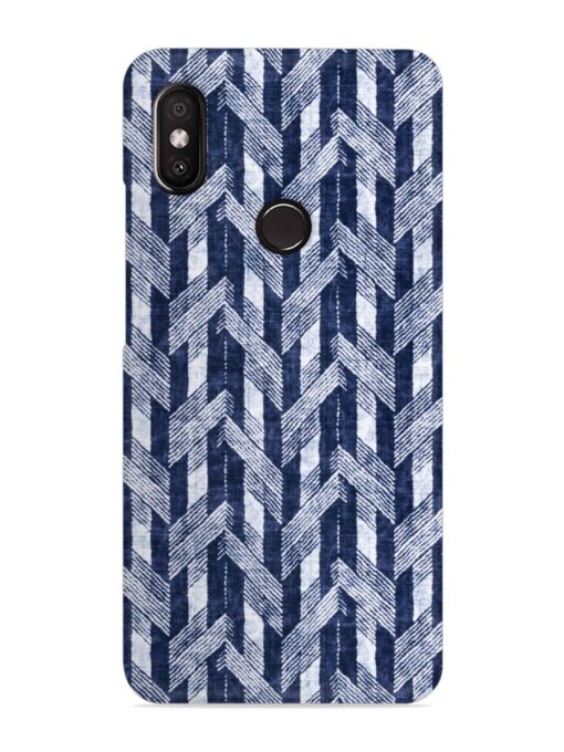 Abstract Herringbone Motif Snap Case for Xiaomi Redmi Y2