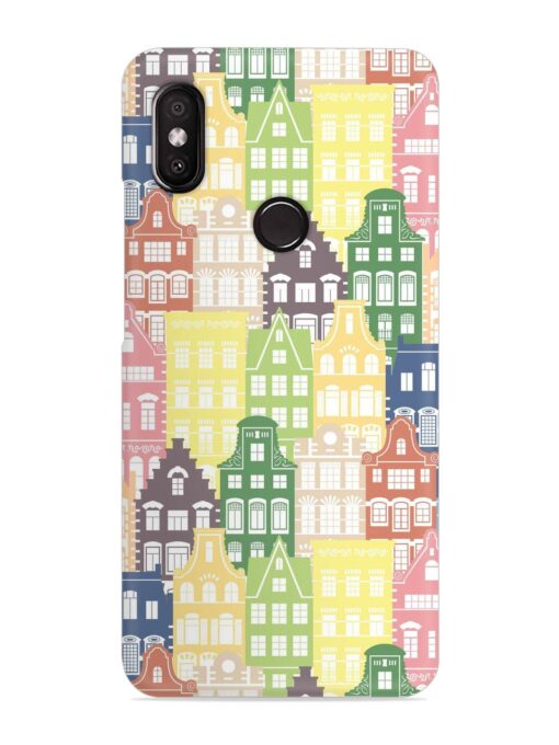 Seamless Shapes Pattern Snap Case for Xiaomi Redmi Y2 Zapvi