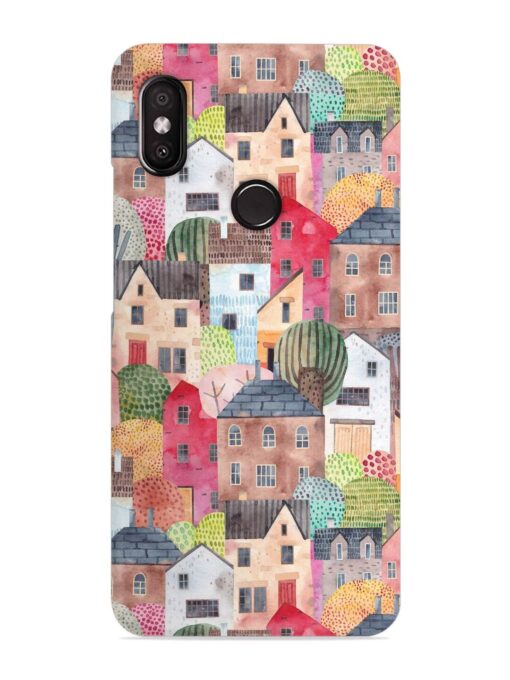 Abstract Seamless Pattern Snap Case for Xiaomi Redmi Y2 Zapvi