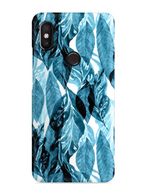 Leaves Pattern Jungle Snap Case for Xiaomi Redmi Y2 Zapvi