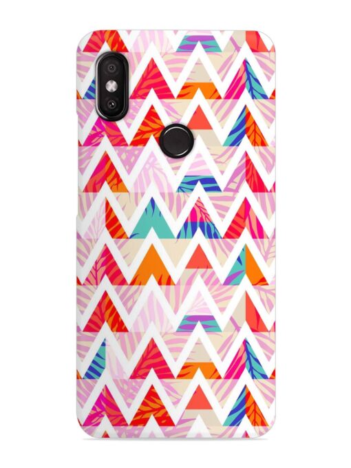 Abstract Triangle Background Snap Case for Xiaomi Redmi Y2 Zapvi