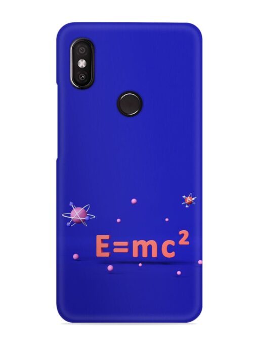 Formula Relativity Equation Snap Case for Xiaomi Redmi Y2 Zapvi