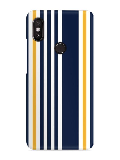 Seamless Stripe Pattern Snap Case for Xiaomi Redmi Y2 Zapvi