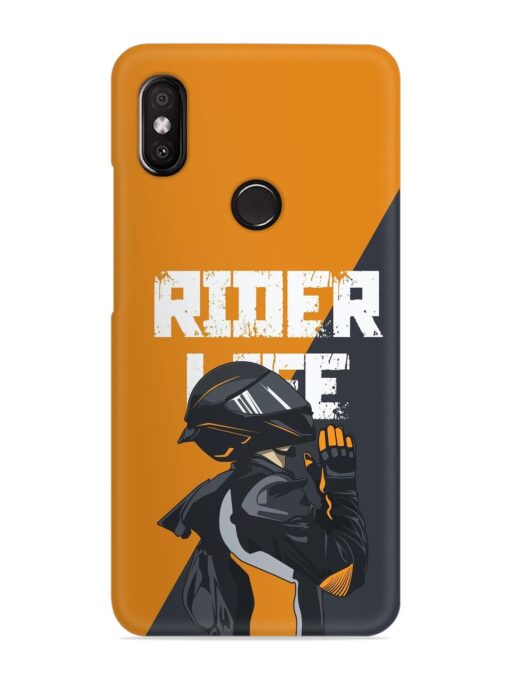 Rider Life Snap Case for Xiaomi Redmi Y2 Zapvi