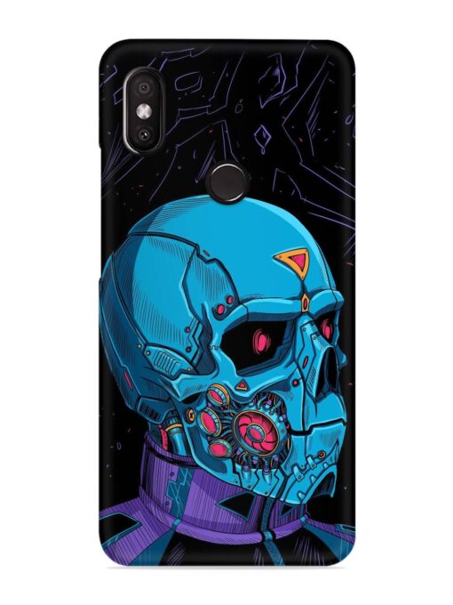 Skull Robo Vector Snap Case for Xiaomi Redmi Y2