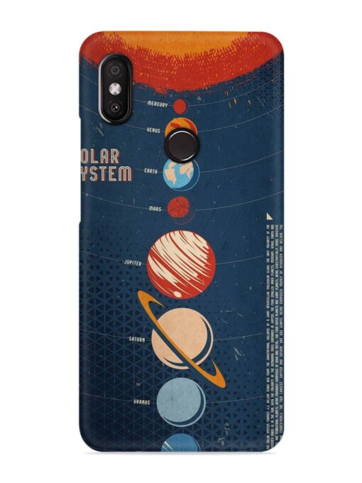 Solar System Vector Snap Case for Xiaomi Redmi Y2 Zapvi