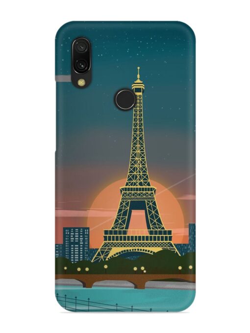 Scenery Architecture France Paris Snap Case for Xiaomi Redmi Y3 Zapvi