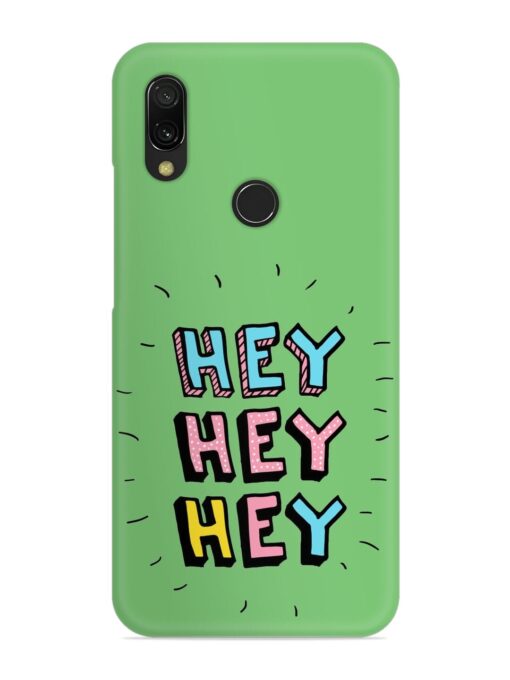 Hey Vector Cartoon Snap Case for Xiaomi Redmi Y3