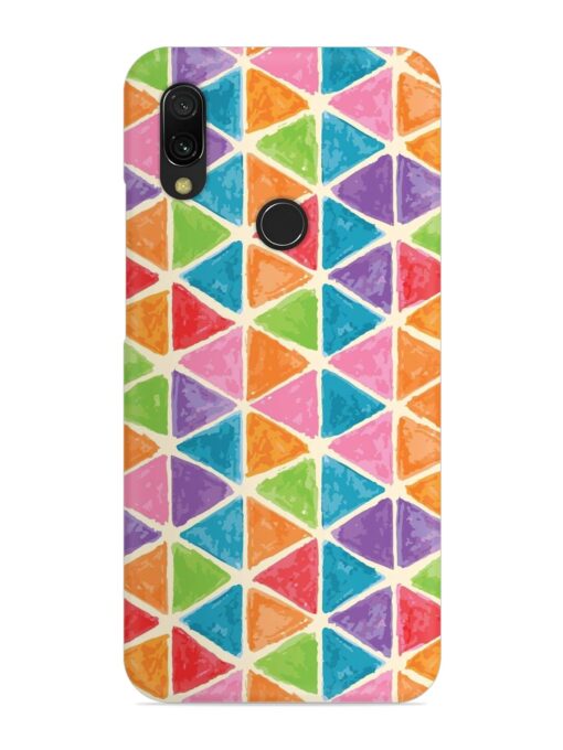 Seamless Colorful Isometric Snap Case for Xiaomi Redmi Y3 Zapvi