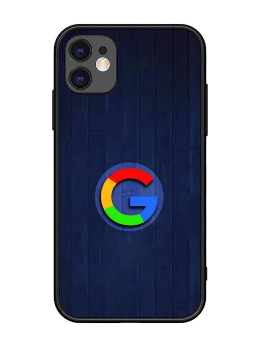 Google Logo Printed Glossy Metal TPU Phone Cover for Apple Iphone 11 Zapvi