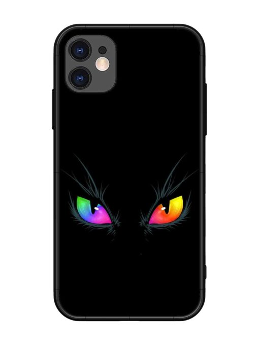 Cat Eyes Glossy Metal Phone Cover for Apple Iphone 11 Zapvi